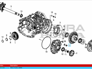 Genuine Honda Civic 1.7 Diesel Sump Plug & Washer 2001-2005 (90013PLZD00) (Copy)