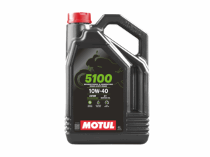 Motul 5100 4T | 10W-40 | Road - Ester Semi Synthetic Motorcycle Engine Oil | Api SM/SL - 5 Litres (Copy)