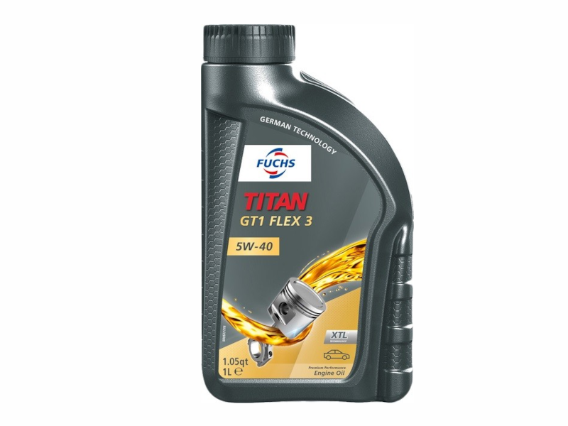 Fuchs TITAN GT1 Flex 3 5W-40 Synthetic Engine Oil 5 Litre Cube (Copy)