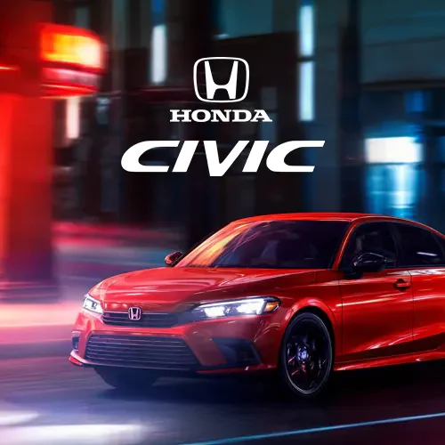 Honda CIVIC MODEL BANNER MOB